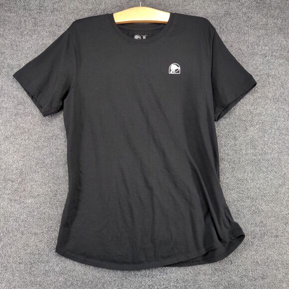 Taco Bell Women's Graphic Print T-Shirt Black Medium Short Sleeve Crew Neck - Picture 2 of 12